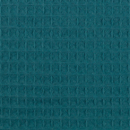 Tissu gaufré bleu-vert (Teal) 230 g/m²
